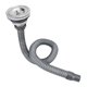 thumbnail image 4 of Juego de tapones para lavabo de baño colador de desagüe para el pelo acero inoxidable resistente engrosado EVC estilo simple resistente a la corrosión para lavabos de lavado ANGGREK Otros, 4 of 8