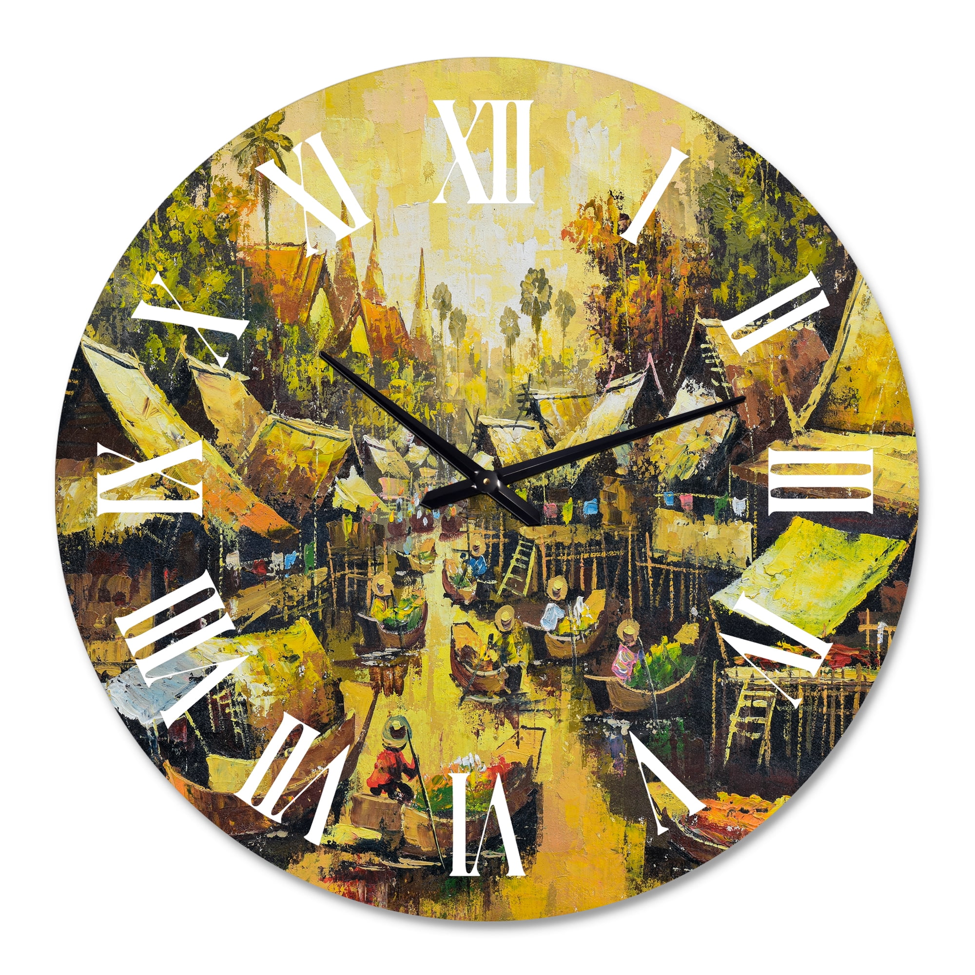 Designart 1 in Quartz Traditional Wall Clock