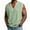 Mint Green, variant on Ynynloco Men's Waffle Knit Sweater Vest V Neck Regular Fit Knit Sleeveless Pullover Tops