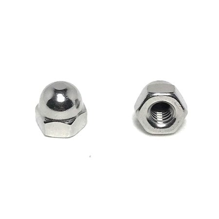 8-32 Acorn Cap Nuts 18-8 Stainless Steel (25 Pieces)