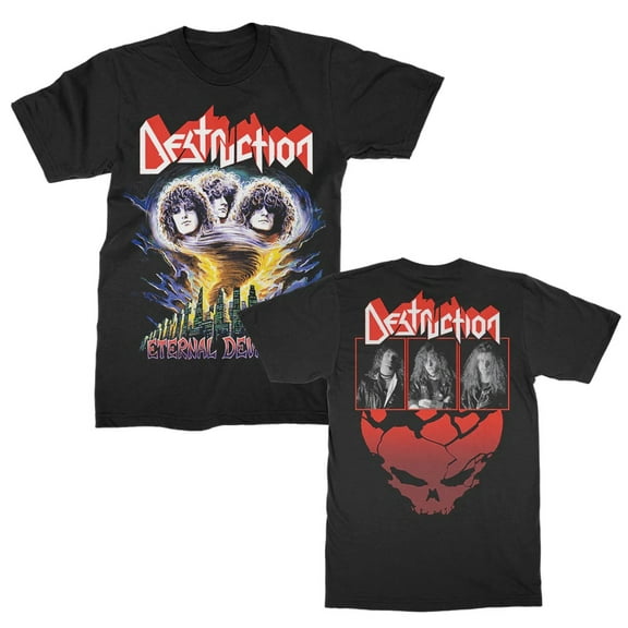 Destruction Men's Eternal Devastation T-Shirt Black X-Large | Officially Licensed Merchandise