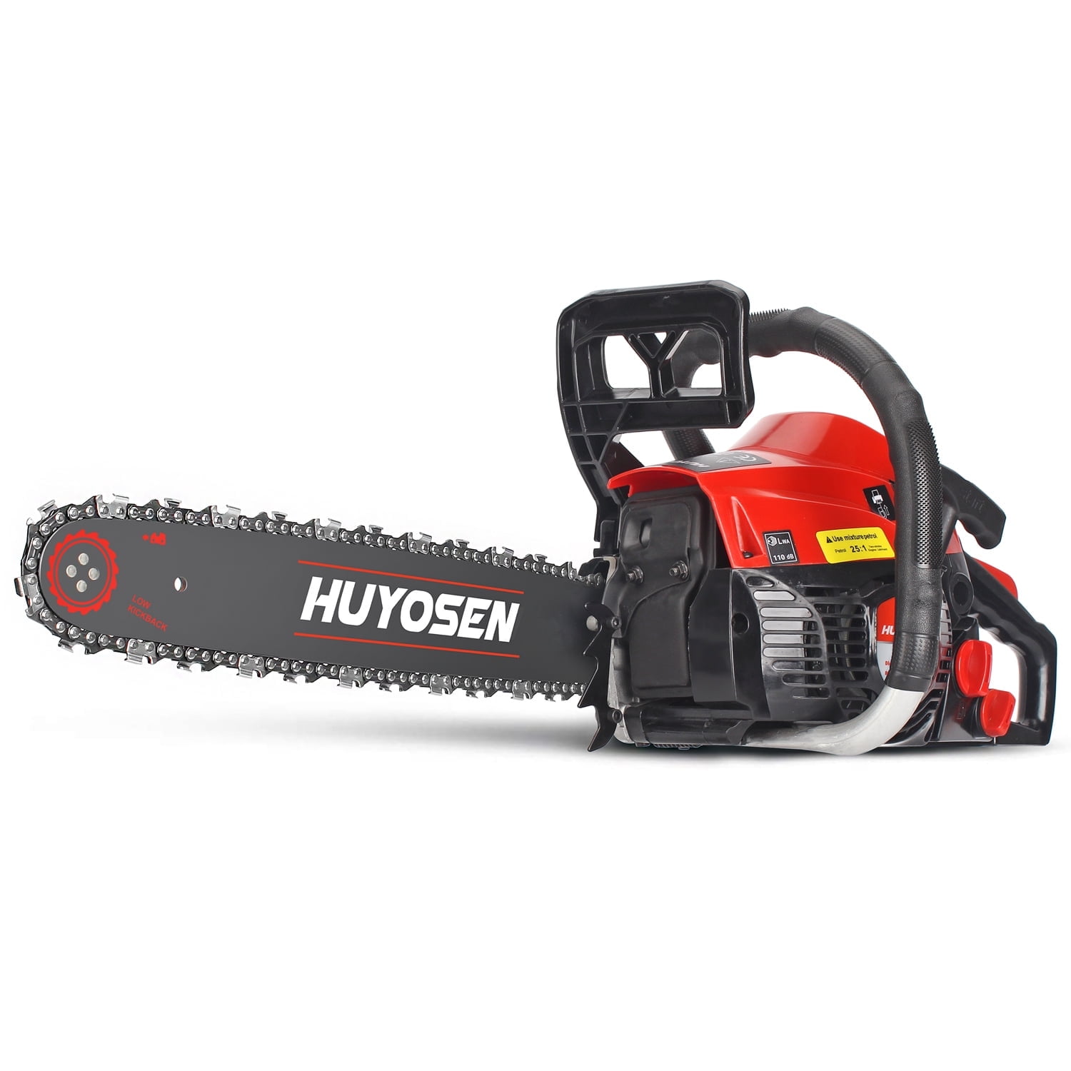 HUYOSEN Gas Chainsaw 16 Inch 42CC 2-Stroke Handheld Cordless Petrol Chainsaws Gasline Powered Chain Saw for Farm/Garden/Ranch