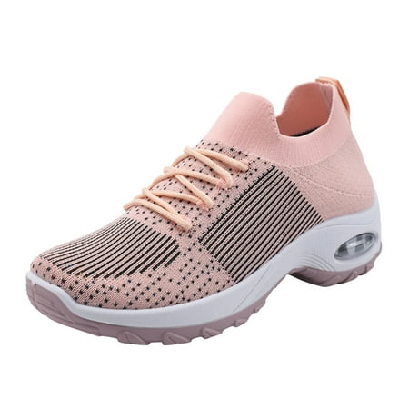 

Sneakers for Women Leisure Women S Slip On Travel Soft Sole Comfortable Shoes Outdoor Mesh Shoes Runing Fashion Sports Breathable Sneakers Womens Sneakers Mesh Pink 37