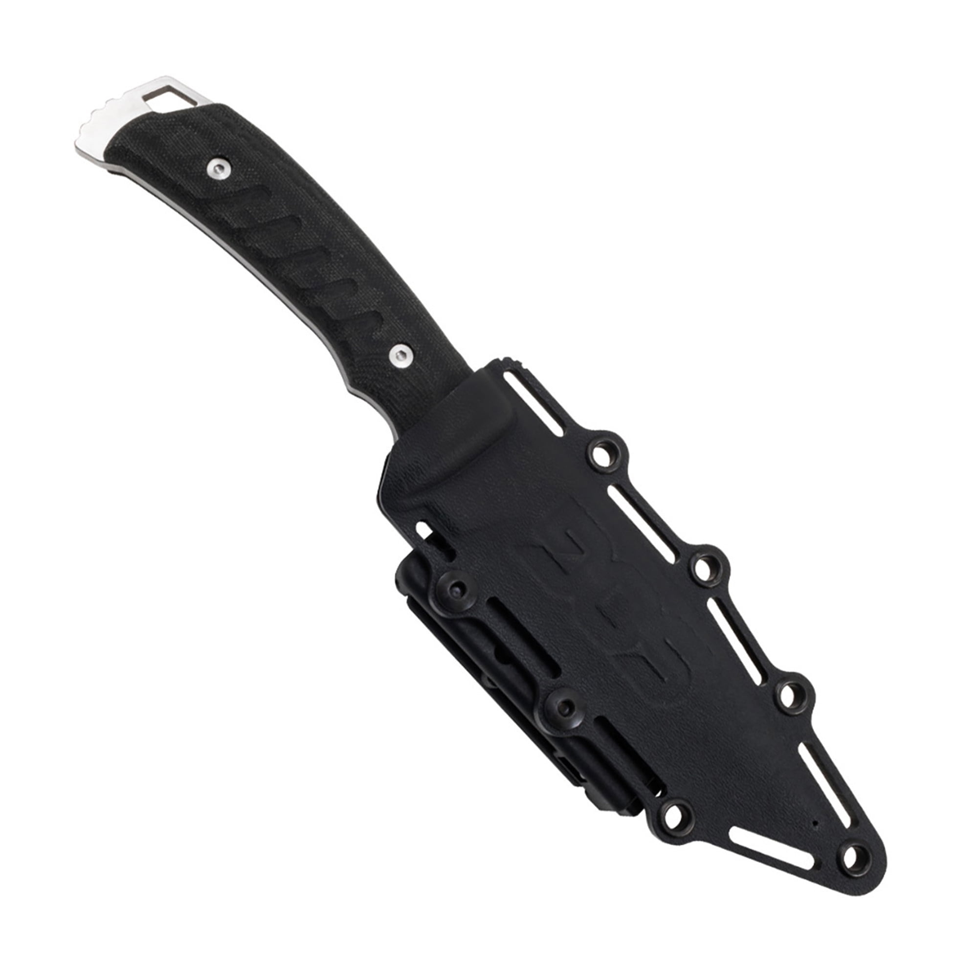 SOG Knives UF1001-BX Pillar Grey Canvas Micarta Fixed Blade CPM S35VN Steel Knife
