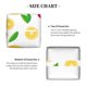 thumbnail image 5 of Balery Strawberry and Lemon Porta Pañuelos de Cuero con Estampado – Funda Moderna Cuadrada para Caja de Pañuelos, Dispensador 5x5x5'', 5 of 7