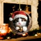 thumbnail image 5 of Adornos de Regalo para Árbol de Navidad, Acrílicos, Planos, Conmemorativos, para Mascotas, Regalo de Navidad, 5 of 5
