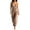 Khaki, variant on Women's Plunge Halter Sleeveless Pleated Long Romper,Knit Jogger Maxi Jumpsuit with Pockets,Black Women's S-XXL