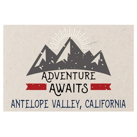 

Antelope Valley California Souvenir 2x3 Inch Fridge Magnet Adventure Awaits Design