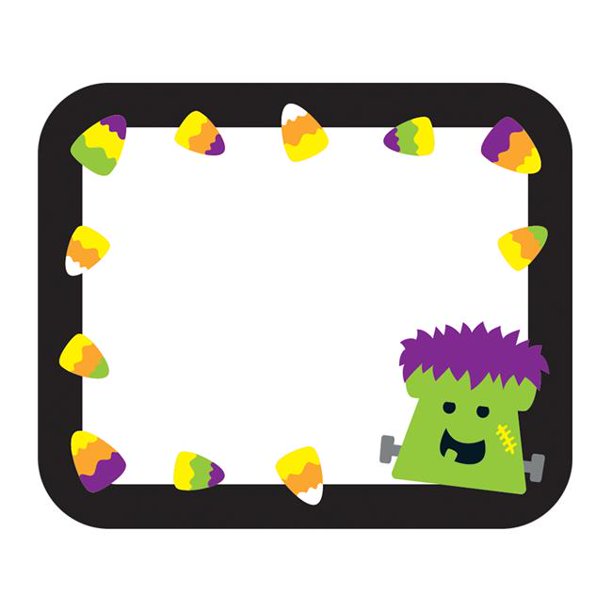 Halloween Name Tags, Pre K-Grade 5 - Walmart.com - Walmart.com