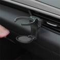 thumbnail image 6 of WEIWEIGG Black Car Cup Holder, 3"Car Cup Holder Organizer, Foldable, Travel-Friendl, Quick Install, for Family Travel Camping Coffee Cans Drink Water Bottles Interior Commute, 6 of 9