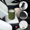 thumbnail image 6 of Wukai Gnomes In Caps Print Car Trash Can - Easy to Clean Hanging Garbage Bin - Removable Liner - Leak-Car Garbage Can - Waterproof Trash Can for Car and SUV, 6 of 7