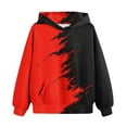 thumbnail image 7 of CYMMPU Boys Hoodies for Kids 3D Graphic Printed Hooded Sweatshirt Pullover Hoody with Pockets 6-16 Years Red,13 Years, 7 of 7