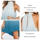 thumbnail image 5 of Vestido corto holgado para mujer, vestido corto holgado para mujer, vestido con dobladillo irregular estampado para mujer, vestido corto degradado para mujer Características mejoradas, 5 of 6