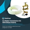 thumbnail image 2 of Kit de instalación para hacer hielo Eastman con insertos de latón, 2 of 6