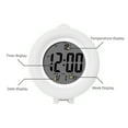 thumbnail image 4 of ufehgfjh,Digital Electronic Clock LED Display Electronic Clock Stereo Digital Display Snooze Alarm Clock 12/24H Switching Countdown Time, 4 of 7