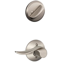 Schlage F59-Sac-Rh Sacramento Right Handed Single Cylinder Interior Pack - Nickel