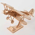 thumbnail image 5 of Jiibva DIY Airplane 3D Wooden Puzzle Assembly Decorative Model, Christmas Birthday Gift, 1 Set, 5 of 7