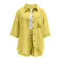 thumbnail image 3 of MAIHAN Women Casual Outfits Summer Outfits for Women 2026 Shirt Tops Shorts Clothes Sets Shorts Set 2 Piece Outfit Plus Size Travel Outfits for Women, 3 of 3