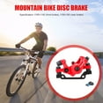 thumbnail image 5 of BLEEUS Bike Mechanic Disc Brake Caliper Brake Pad Rotors Mtb Parts Cycling Essentials (Red Front), 5 of 5