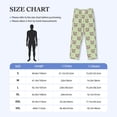 thumbnail image 4 of Gukieu Cute Animal Sloth On A Branch Print Men's Home Trousers, Elastic Drawstring Home Pajamas Clothing Suitable for Adult Men-3X-Large, 4 of 6