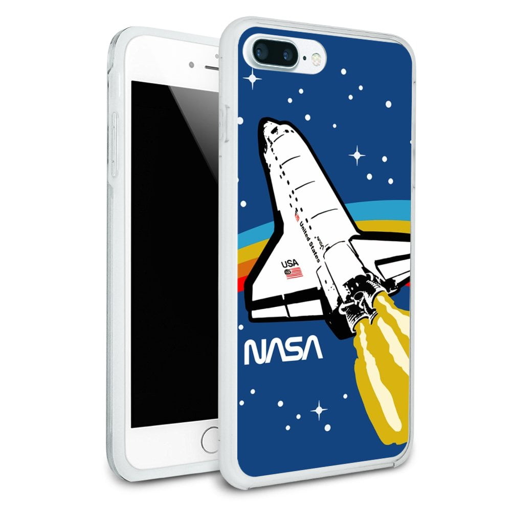 For Iphone Case Nasa Iphone NASA Logo Over Space Shuttle With