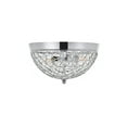 thumbnail image 2 of Living District LD5012F10C Taye 2 Light Chrome Flush Mount, 2 of 4