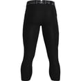 thumbnail image 3 of Leggins Under Armour Armour HeatGear 3/4 para hombre, color negro, 4XL, 3 of 4