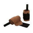 thumbnail image 3 of DYNWAVECA 2 Pcs Sangles de Poignet pour Exercice de Musculation Marron, 3 of 10