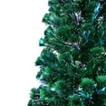 thumbnail image 3 of Northlight Pre-Lit Color Changing Fiber Optic Artificial Christmas Tree - 7', 3 of 8