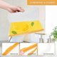 thumbnail image 3 of Reusable Silicone Freezer Bags + Freezer Labels, Reusable Food Bags Bpa Free, Eco-friendly And Leakproof Ziplock Bags With Triple Zip Closures-12 Pack, 3 of 5
