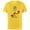 Yellow, variant on Disney Pixar Toy Story 4 Forky Waves Hi T-Shirt - Short Sleeve Cotton T-Shirt for Adults - Customized-Athletic Heather