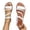 White, variant on Women Double Strap Flat Sandals Open Toe Ankle Strap Spring Summer Beach Casual Versatile Shoes,Black