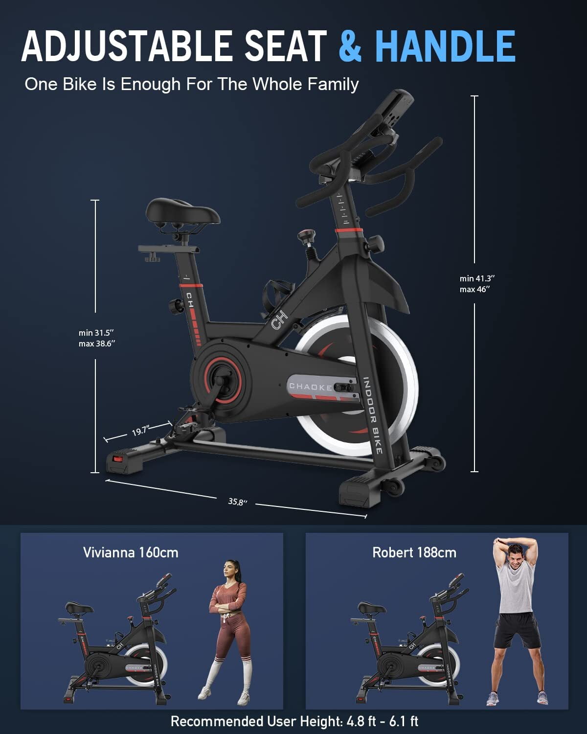 Chaoke spin bike sale