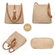 thumbnail image 5 of Bolso de mano para mujer, pequeño bolso tipo cartera, bolso de paja para playa, bolso tipo hobo, bolso de mano, bolso cruzado, 5 of 7