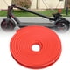 thumbnail image 3 of Tira de cubierta de protección de goma anticolisión impermeable para scooter eléctrico Xiaomi (rojo), 3 of 10