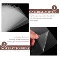 thumbnail image 5 of HLONK 10 Pcs Poster Board Picture Frame Acrylic Window Film Clear Photo Crafting Panel Stickers, 5 of 5