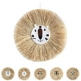 thumbnail image 6 of Animal Head Hand-Woven Wall Hanging Craft,Cartoon Lion Tiger Straw and Cotton Thread Weaving Wall Pendant,Nursery Room Wall Art Decor for Home Bedroom Living Room Decoration, 6 of 6