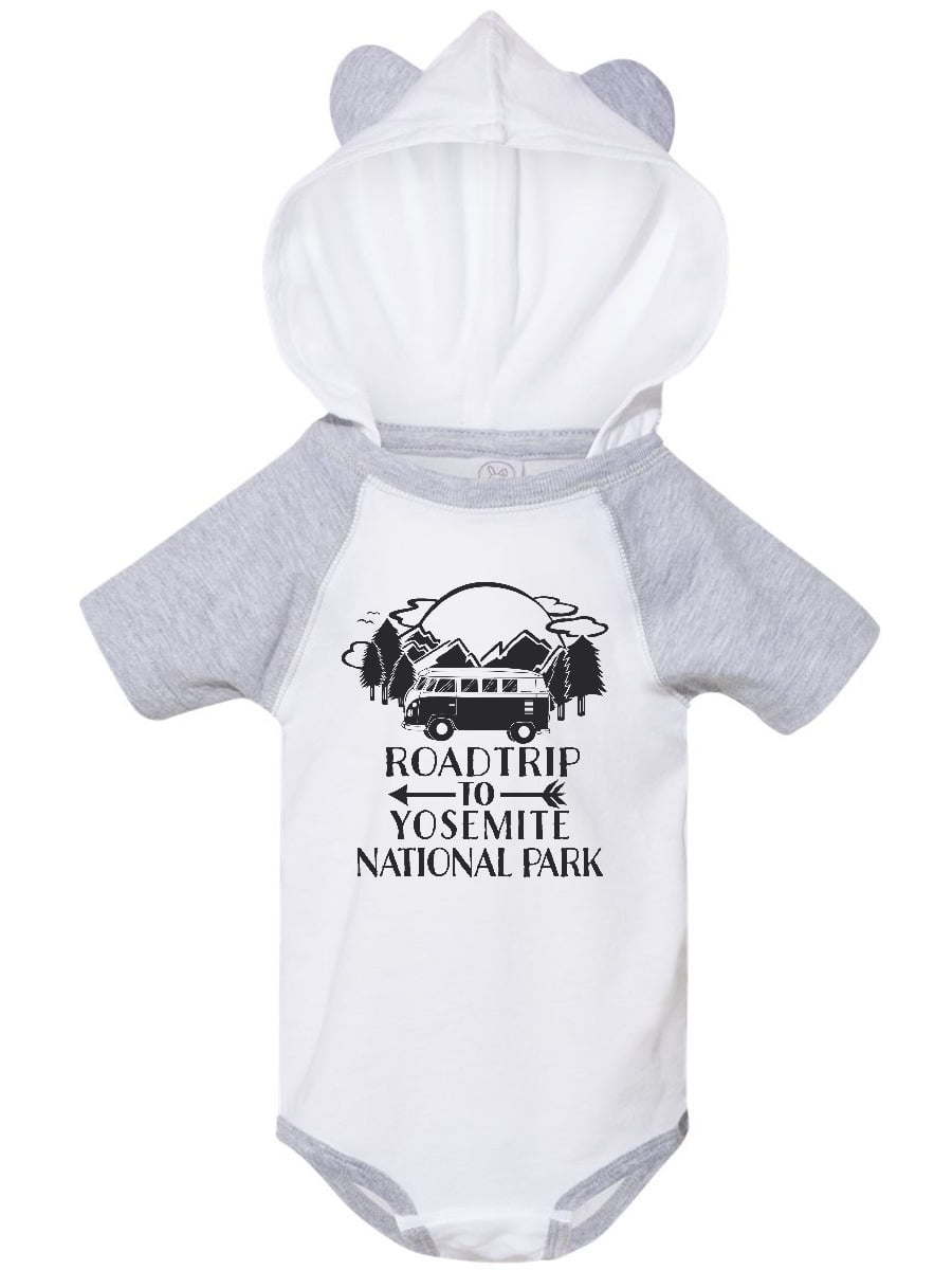 Yosemite National Park Newborn Baby Long Sleeve Bodysuits Rompers Outfits 