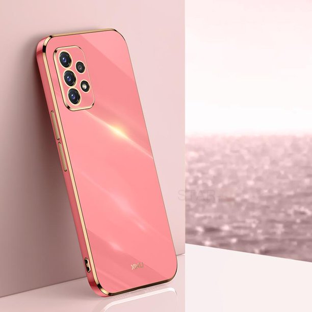 Funda con soporte de anillo de lujo para Samsung Galaxy A13, A53, A33, A73, A23, A32, A52s, A72, 4g, 5g, cubierta de silicona chapada 2022, A 13, 53, 52, 33, 73 Fivean unisex