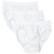 Bali Women's Bali Microfiber Seamless Hipster Panties 3-Pack,Nude/White/Lt Beige,10/11