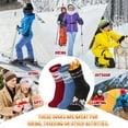 thumbnail image 3 of Loritta 3 Pairs Thermal Socks for Women, Winter Thick Warm Heated Boot Crew Socks Size 5-11, 3 of 6
