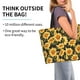 thumbnail image 2 of Fotbe Vintage Black Plaid Sunflower Bolsa Tote Estética de Lona con Estampado para Mujer - Bolsa Reutilizable de Hombro Casual para Vacaciones, Compras, Trabajo y Gimnasio, 2 of 8