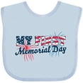 thumbnail image 3 of Inktastic My First Memorial Day Grunge with Fireworks Boys or Girls Baby Bib, 3 of 4