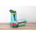 thumbnail image 2 of Sippy Cup, Botella De Bebida Para Niños De 450 Ml, Taza Para Niños Pequeños, A Prueba De Fugas, A Prueba De Golpes Para Agua, Leche, Jugo,Azul. Afortunado Sencillez, 2 of 4