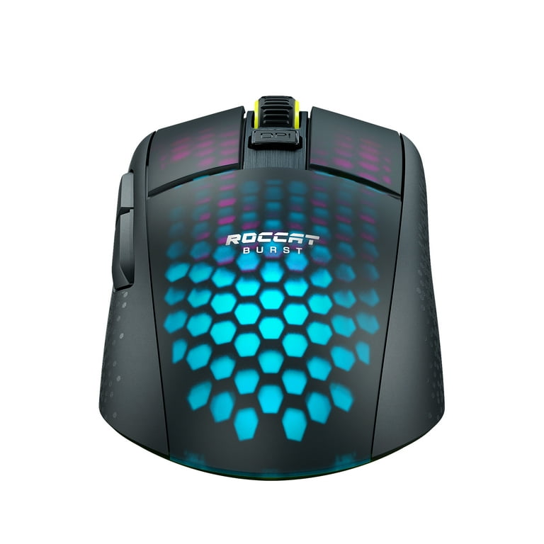 ROCCAT Burst Pro Air Lightweight Optical Wireless RGB Gaming Mouse with  Optical Switches, USB-C, black 