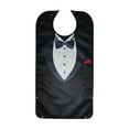 thumbnail image 2 of Babero para Adultos para Comer Protector de Ropa/Ajustable/Lavable a Máquina/Cómodo Patrón de Traje de Poliéster Unisex para Personas Mayores Mujeres Estilo G Yinane Baberos para adultos, 2 of 8