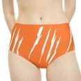 thumbnail image 3 of Effete Feline Claw Marks Scratch High-Waist Hipster Bikini Bottom (AOP), 3 of 5