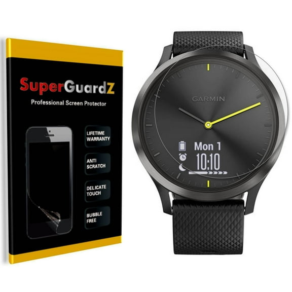 [8-Pack] For Garmin Vivomove HR / Garmin VivoSmart 3 SuperGuardZ Screen Protector, Ultra Clear, Anti-Scratch, Anti-Bubble