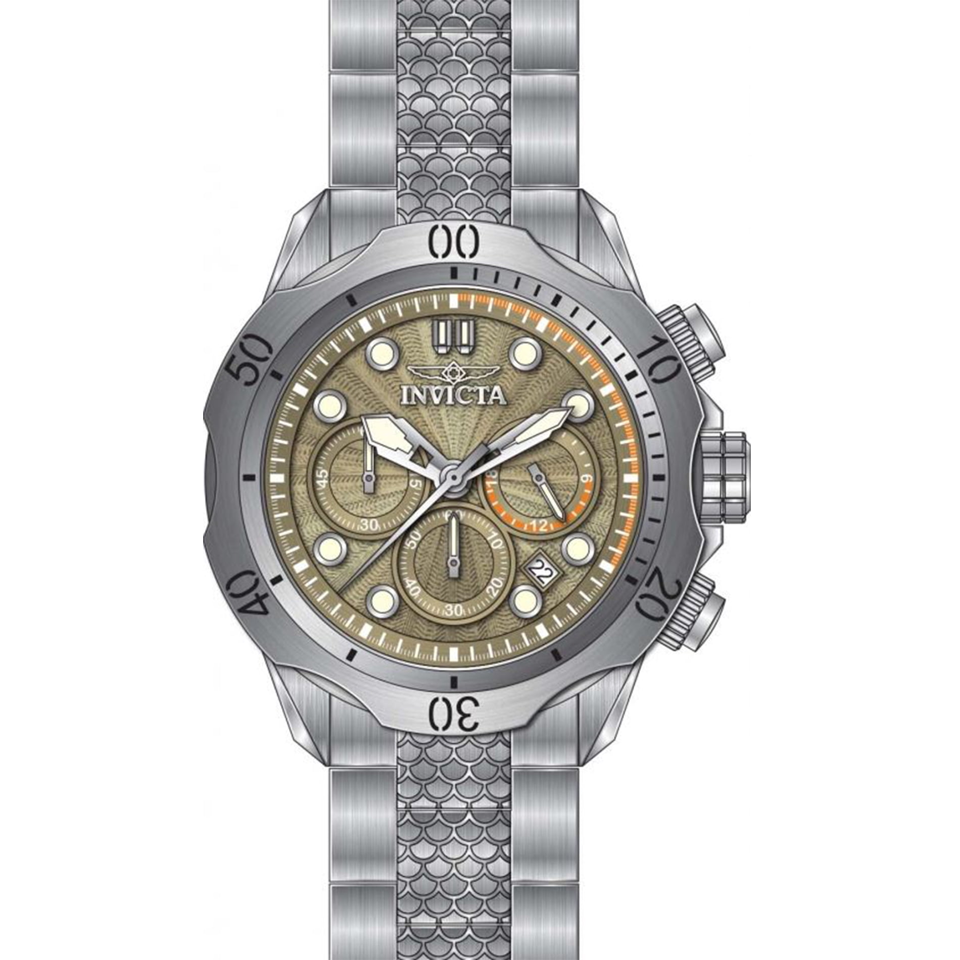 Invicta Men's Invicta Racing Orange Dial Watch - 47751