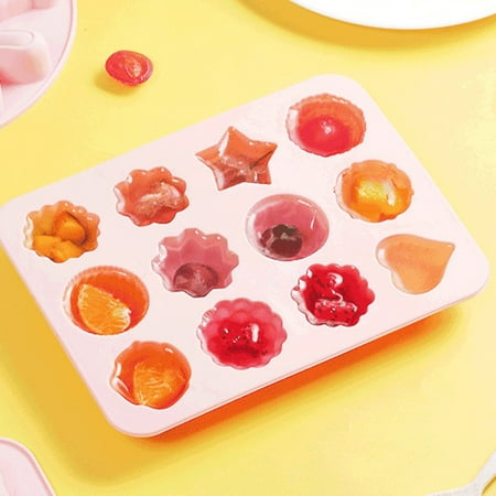 

SPRING PARK 12 Grids 3D Silicone Chocolate Mold Candy Cookie Fondant Cake Decoration Baking Mould